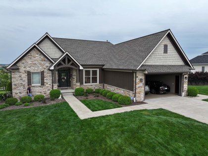 completed exterior project by J&J Roofing and Construction in Northeast Ohio