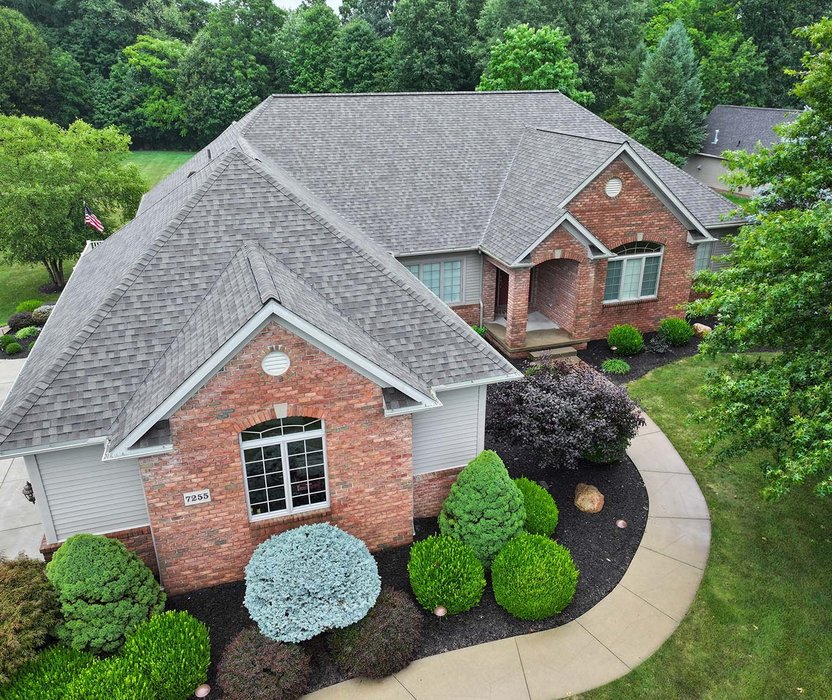 completed project by J&J Roofing in Northeast Ohio