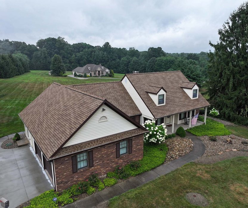 exterior project by J&J Roofing and Construction