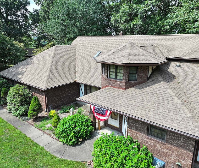 completed project by J&J Roofing in Northeast Ohio