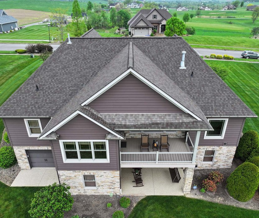 exterior project by J&J Roofing and Construction