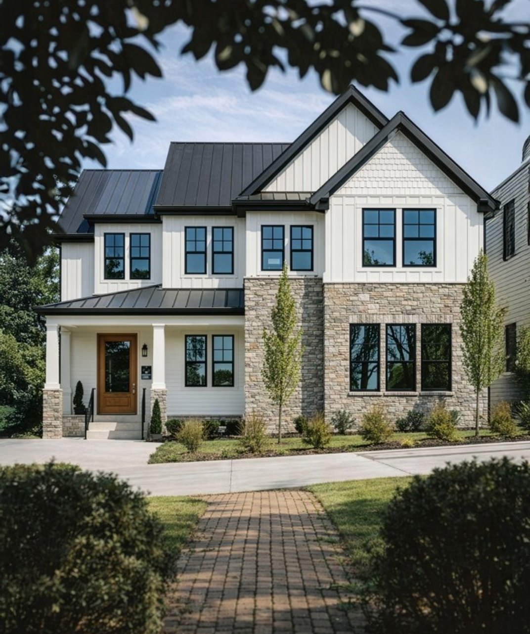 metal roofing project completed by J&J Roofing in Dundee, OH