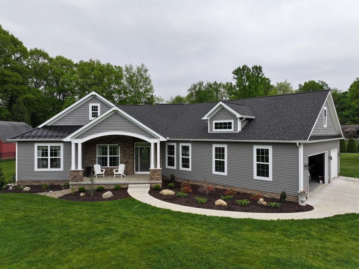 ProVia siding installation on a home in Northeast Ohio