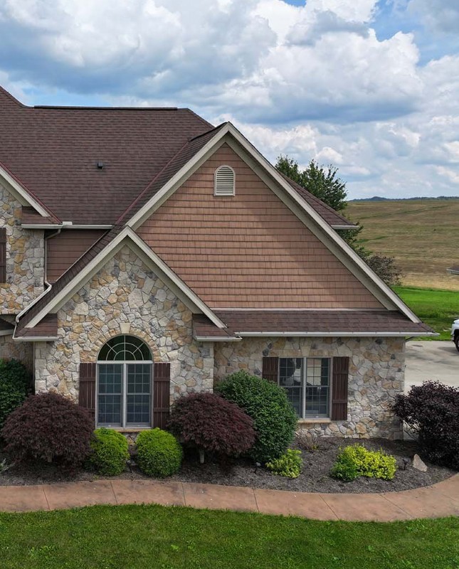attic ventilation system on a roof