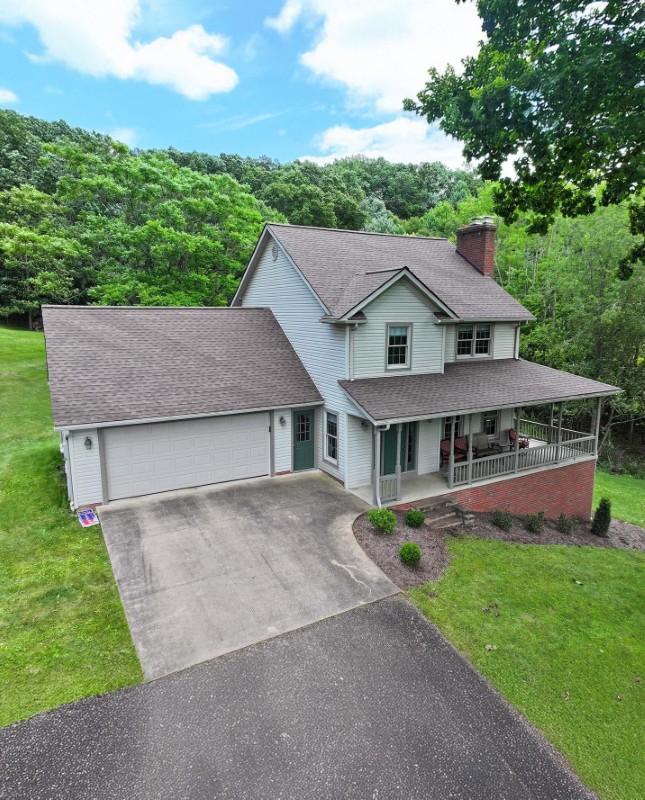 new siding installed on a home